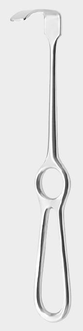 Ретрактор КОХЕР ЛАНГЕНБЕК (KOCHER LANGENBECK), 25x6 мм (mm)